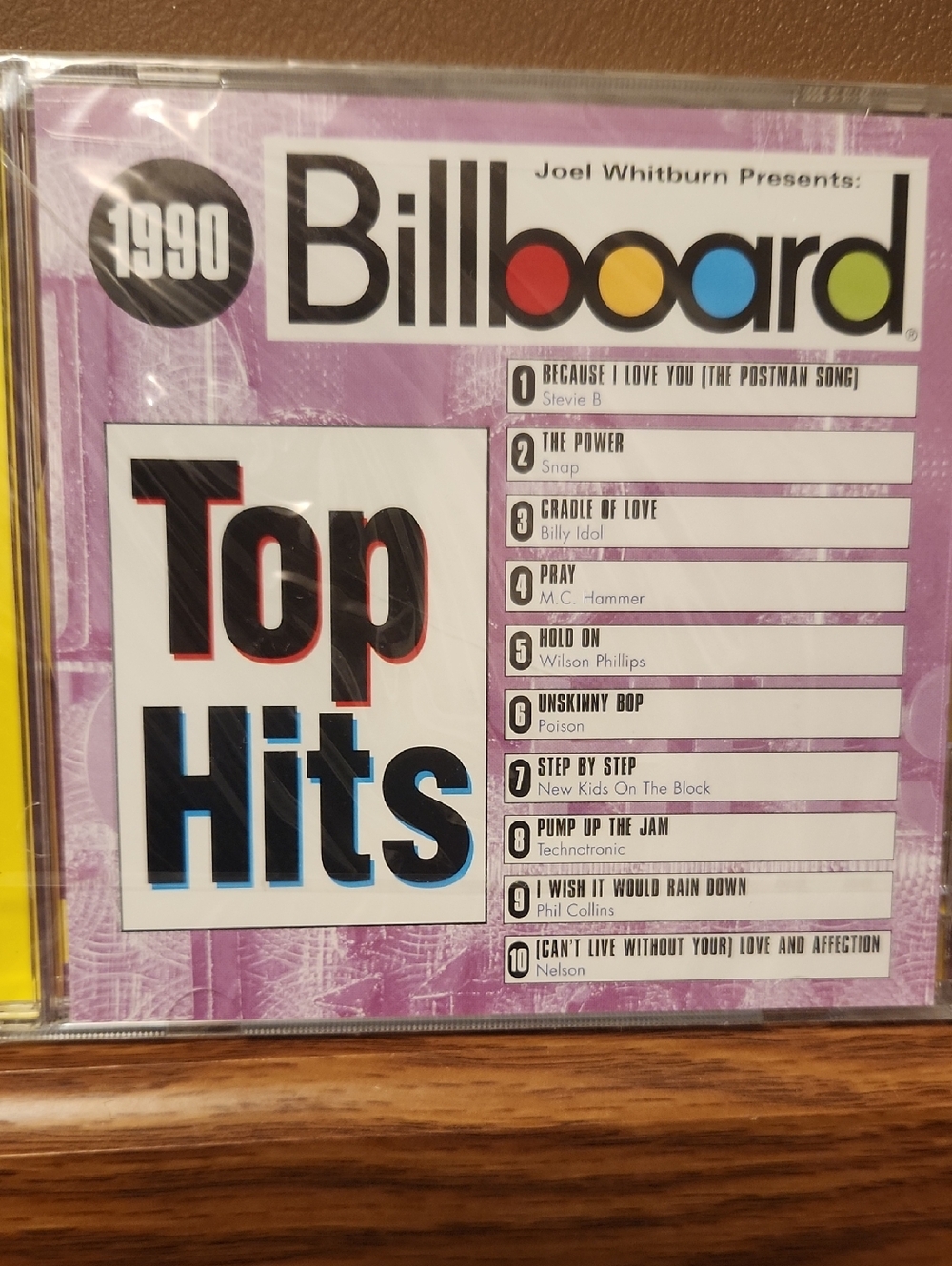 Billboard 1990 Top Hits CD - New In Original Packaging